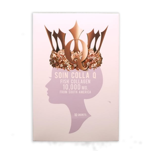HOF Soin Colla Q 10000 mg ผลิตภัณฑ์เสริมอาหารคอลลาเจน (กล่อง 10 ซอง)